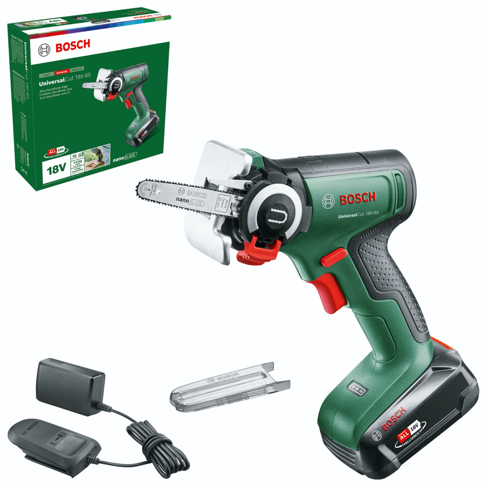Akku-Schrauber, Universalklinge, Verstärker, Bosch, Nutzbatterie