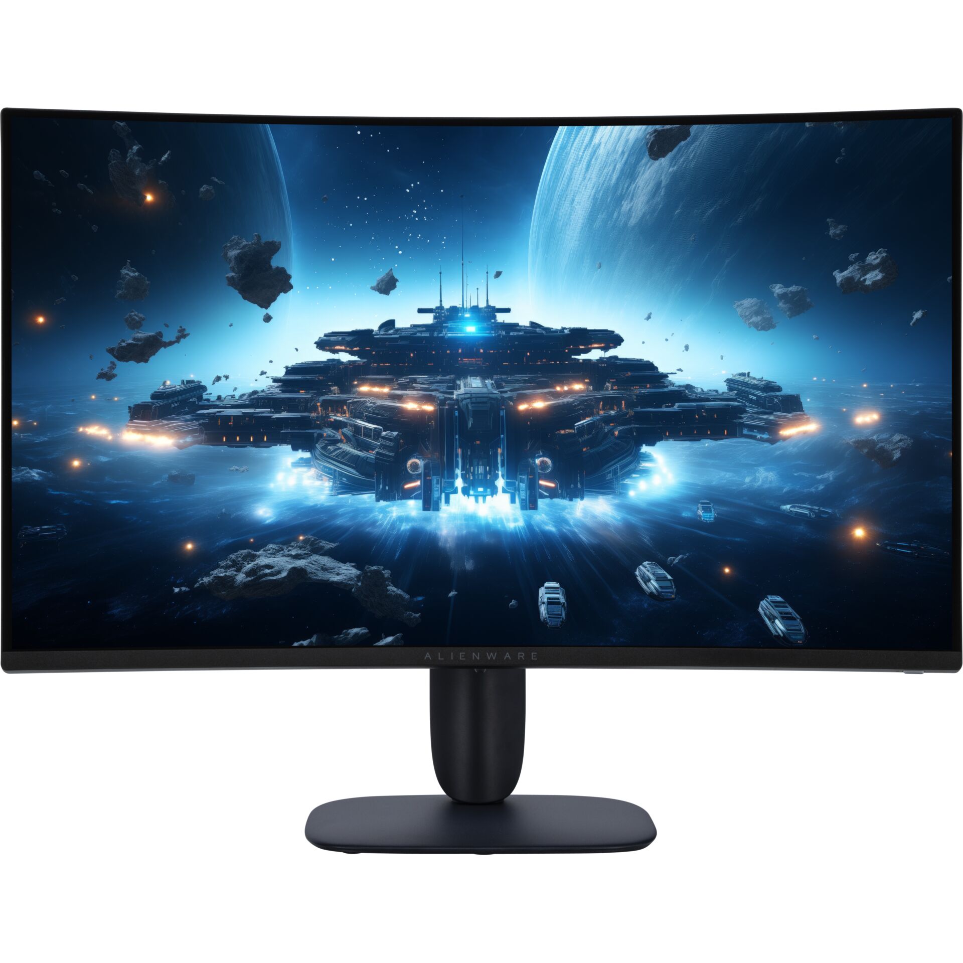 monitor, Alienware, kurv, Gaming, Anzeige