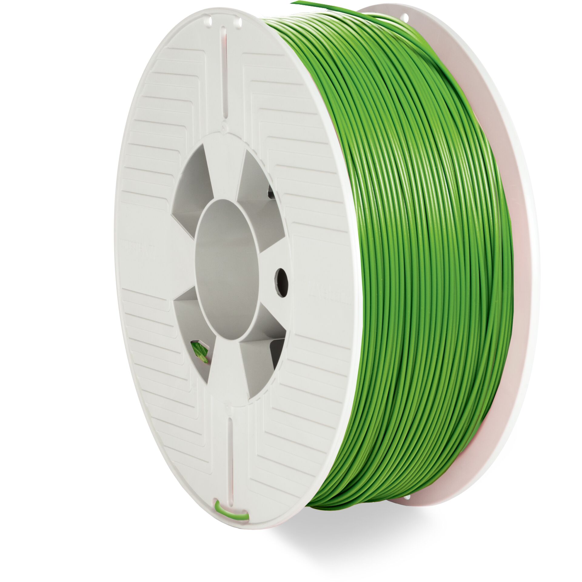 3D-Druck Filament, PLA-Filament, grünes Filament, Spule, Filamentrolle