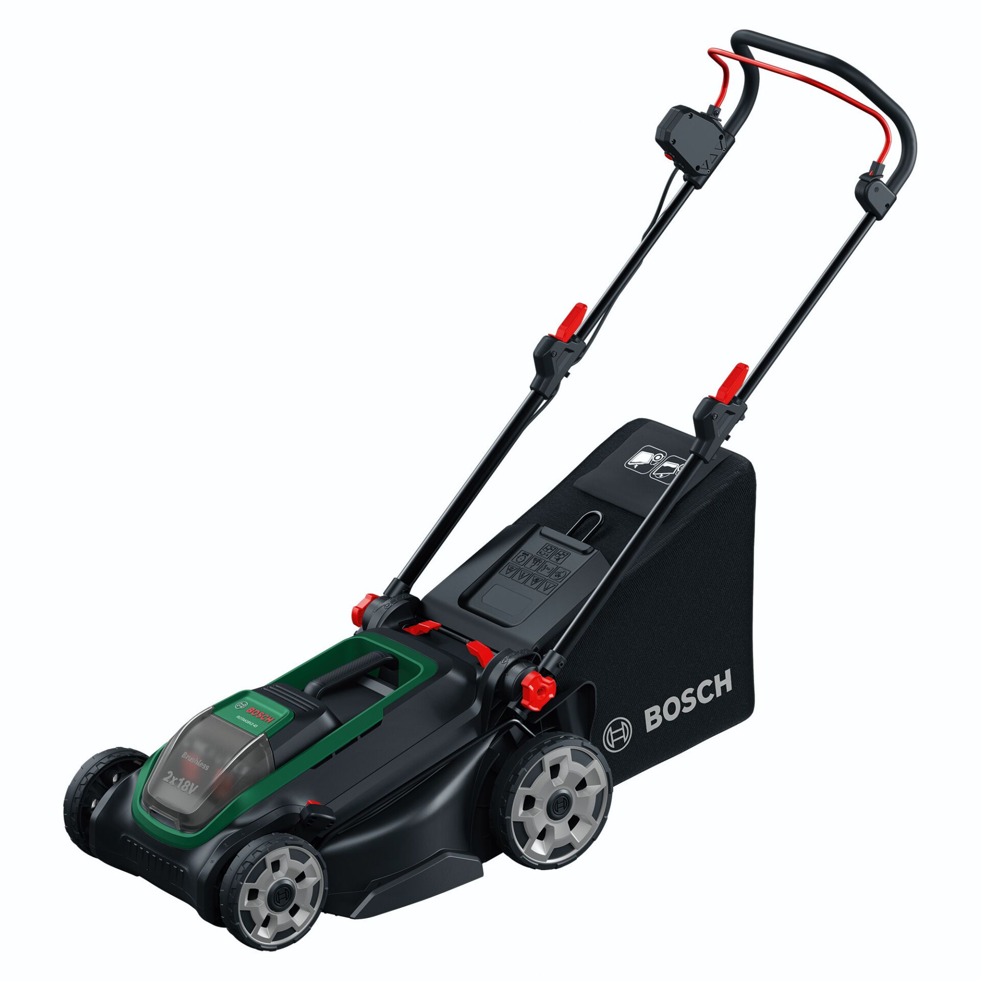 Rasenmäher, Akku, Batteriebetrieben, Grasmäher, Bosch