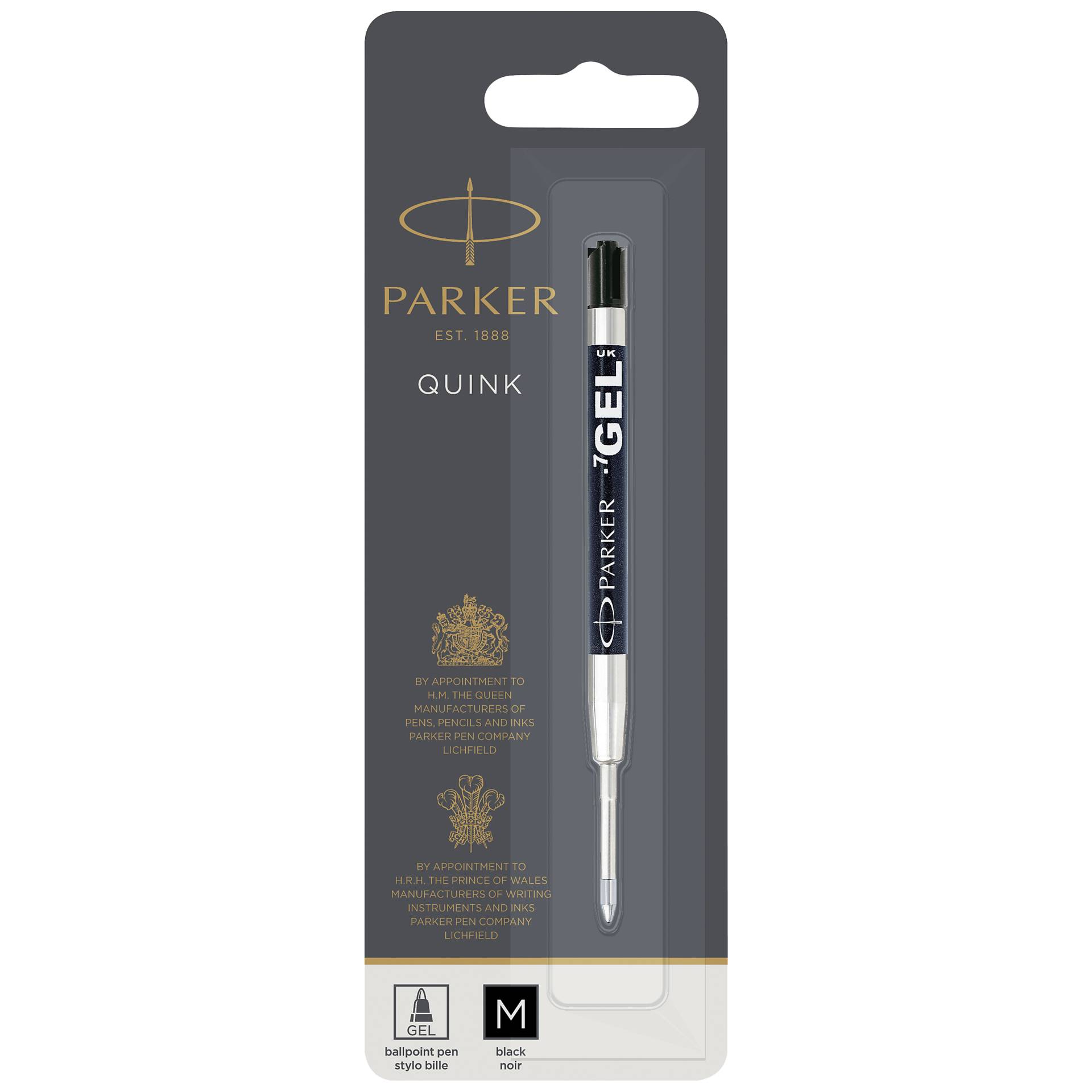 Parker Gelmine M 0,7 mm schwarz