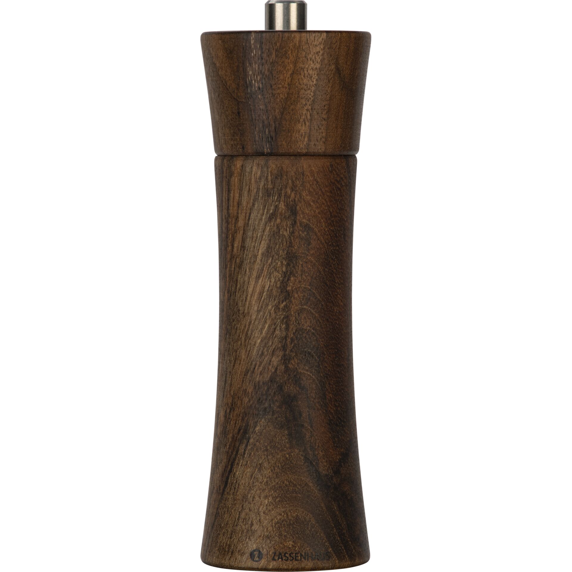 Salz-/Pfeffermühle, Holz, Braun, Hartholzstruktur, Manuell grinder